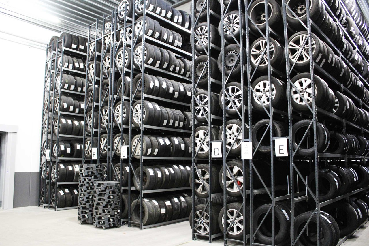 Twin racks dækreoler